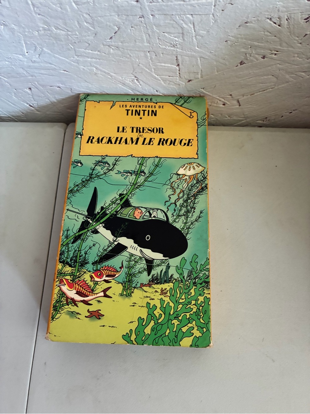 Tintin: Le Trésor de Rackham le Rouge - Green Cover